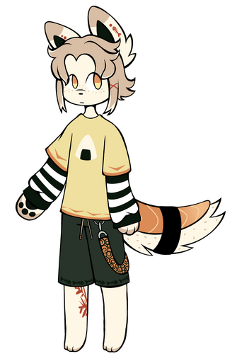 Light Lined Fullbody Custom Character - 50$